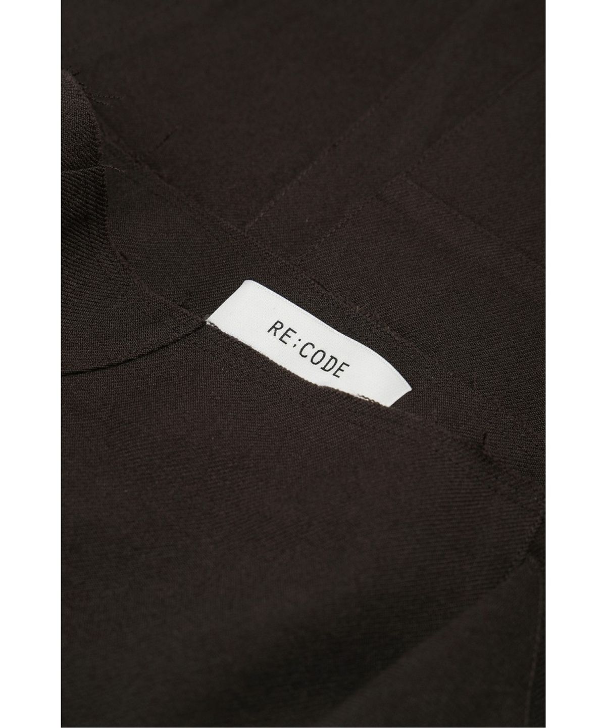 래코드(RECODE) Asymmetric Wrap Skirt RQKAA26597BRX