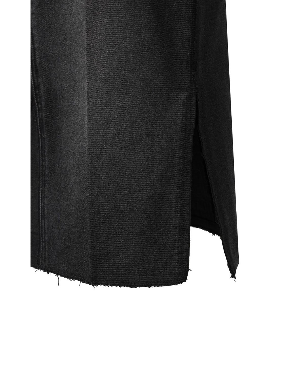 래코드(RECODE) Inside-Out Denim Skirt RQKAA26540BKX