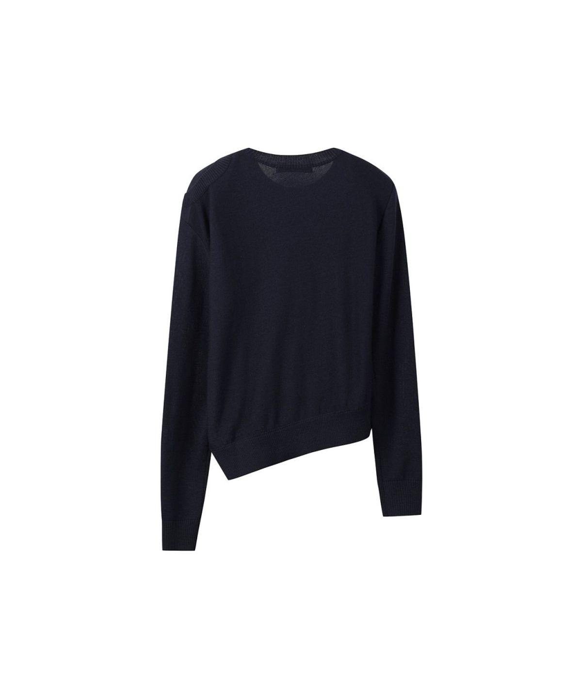 래코드(RECODE) Asymmetric Panel Knit Top RQWAA26532NYX