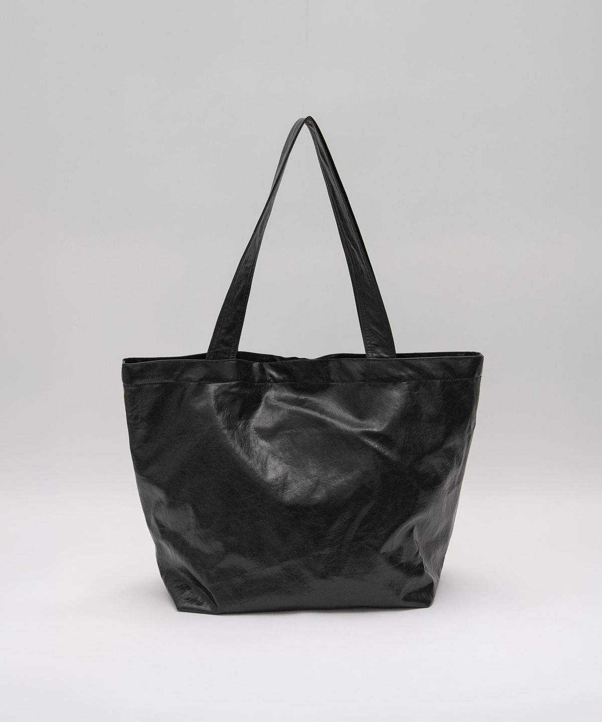 로라로라(ROLAROLA) LEATHER SHOULDER BAG BLACK