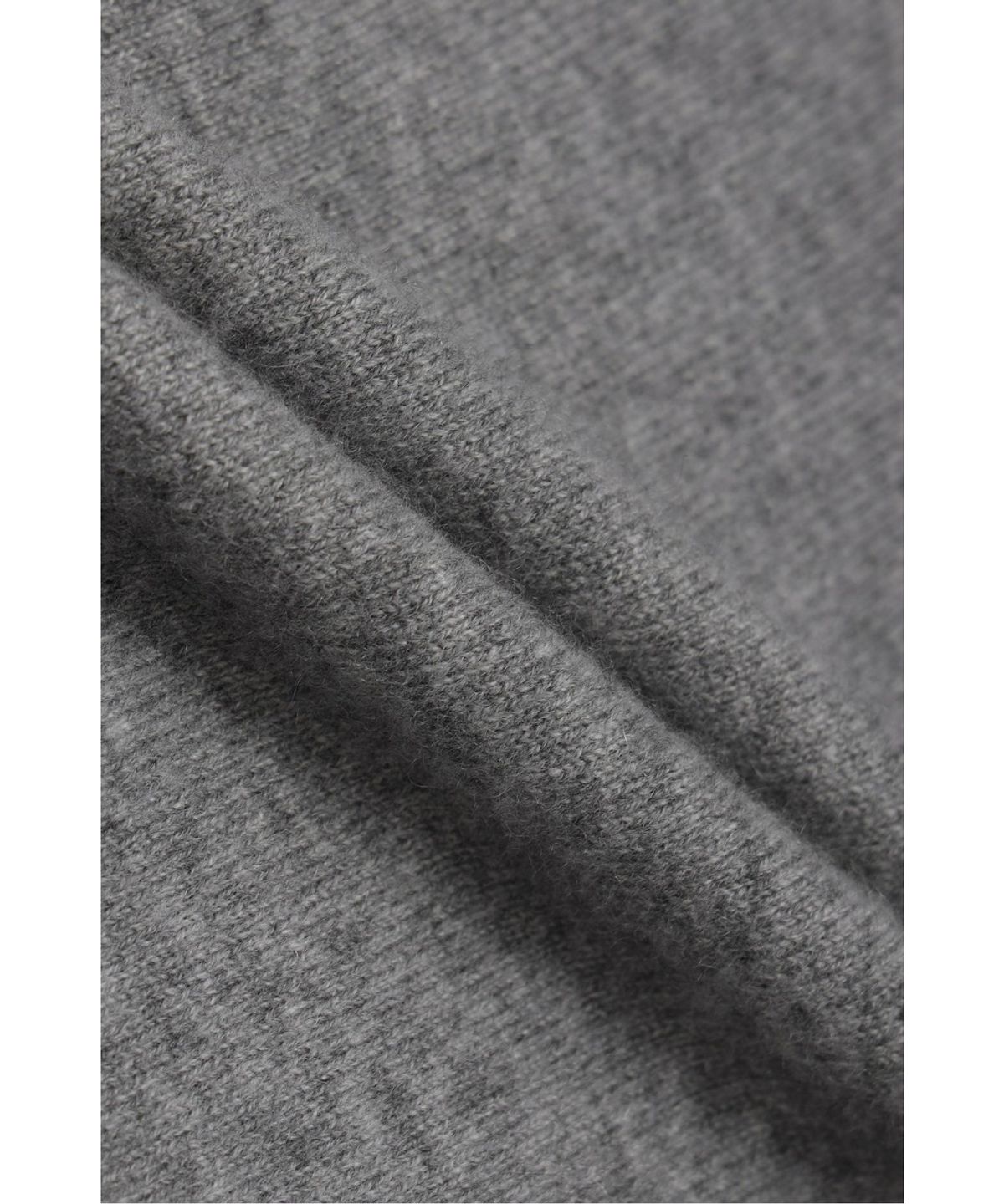 래코드(RECODE) Cashmere Shirt Paneled Knit RQWAA26529GYX