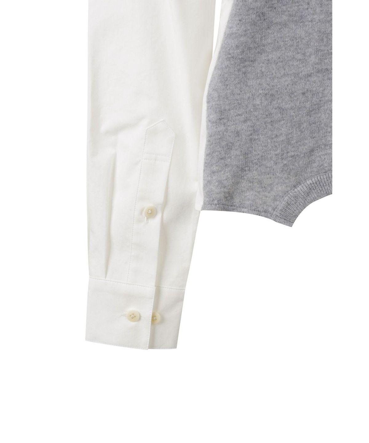 래코드(RECODE) Backward Shirring Knit Top RQSAA26519WHX