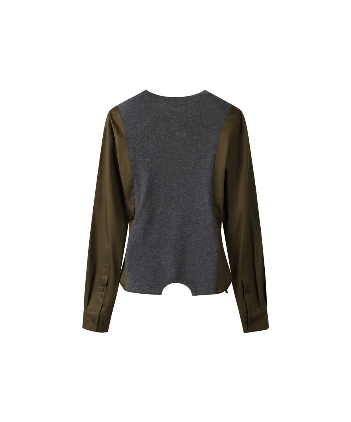 래코드(RECODE) Backward Shirring Knit Top RQSAA26519KHX