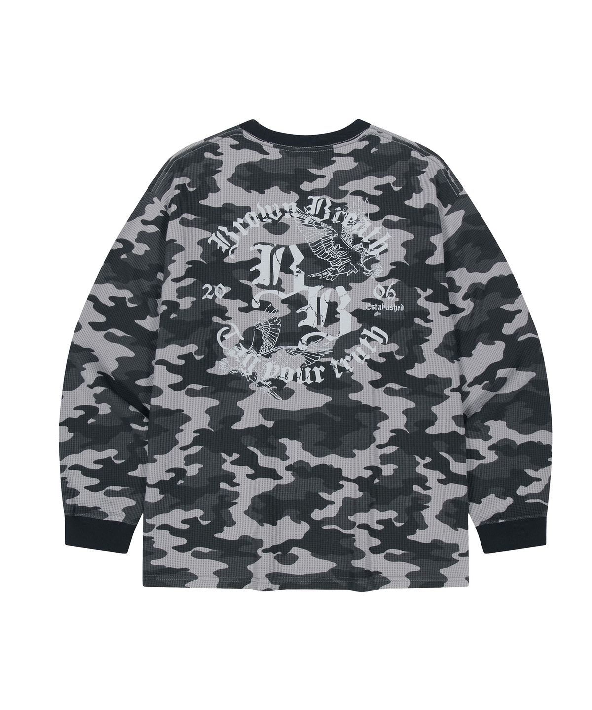 브라운브레스(BROWNBREATH) CAMO WAFFLE LONGSLEEVE (2colors)