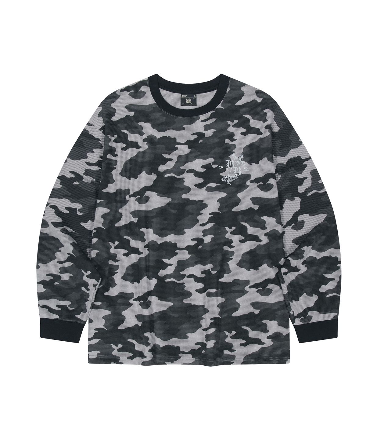 브라운브레스(BROWNBREATH) CAMO WAFFLE LONGSLEEVE (2colors)