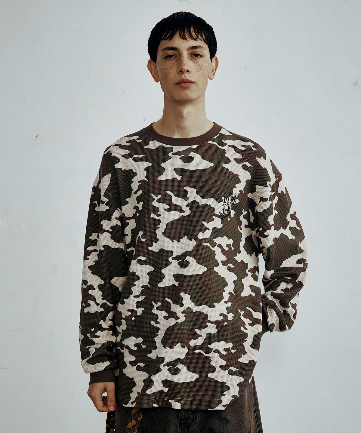 브라운브레스(BROWNBREATH) CAMO WAFFLE LONGSLEEVE (2colors)