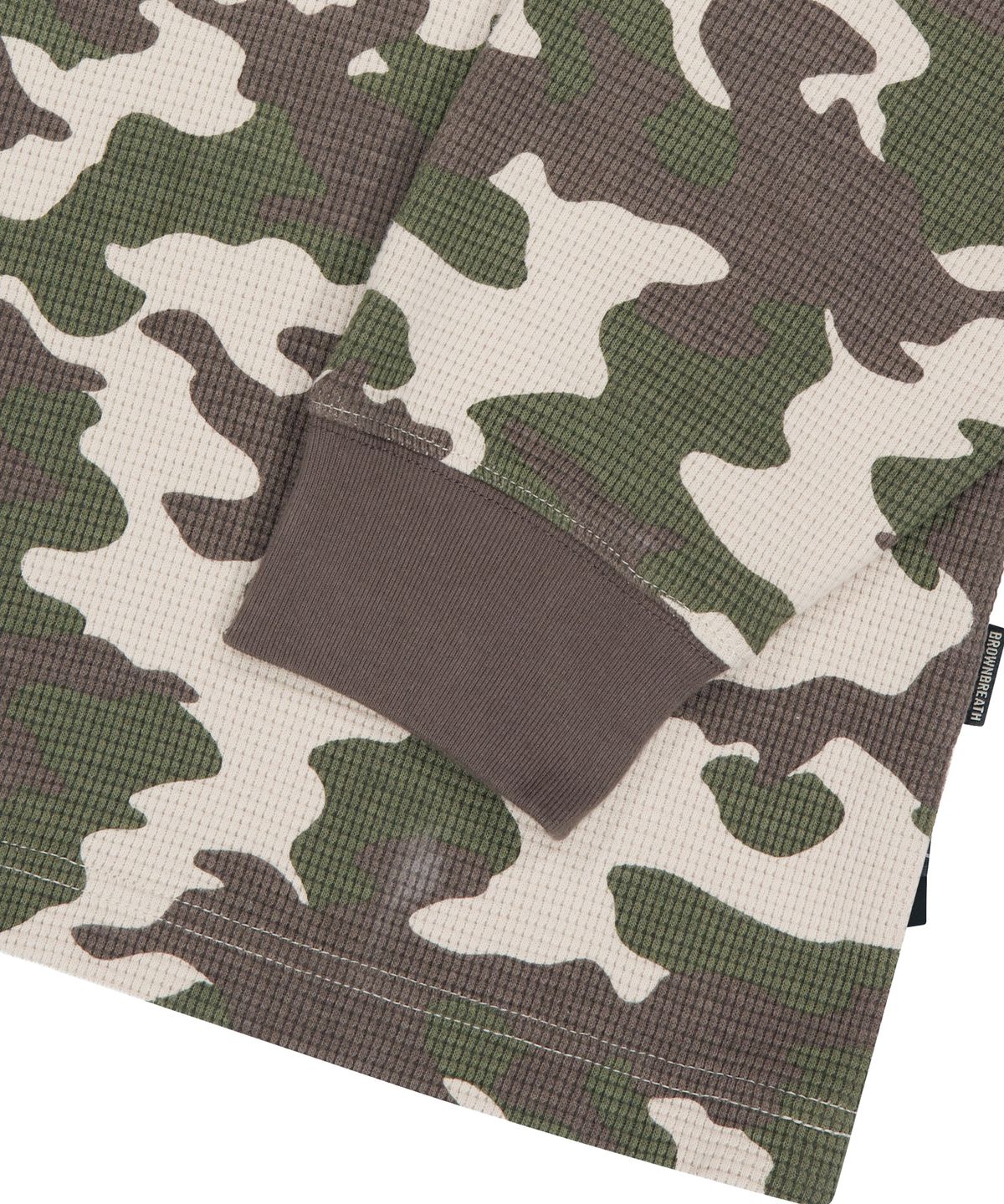 브라운브레스(BROWNBREATH) CAMO WAFFLE LONGSLEEVE (2colors)
