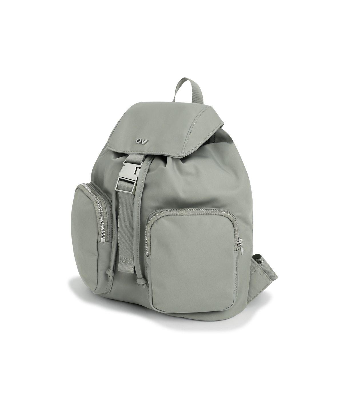 아웃도어 보이스(OUTDOOR VOICES) MERCER NYLON BACKPACK (GRAY MINT)
