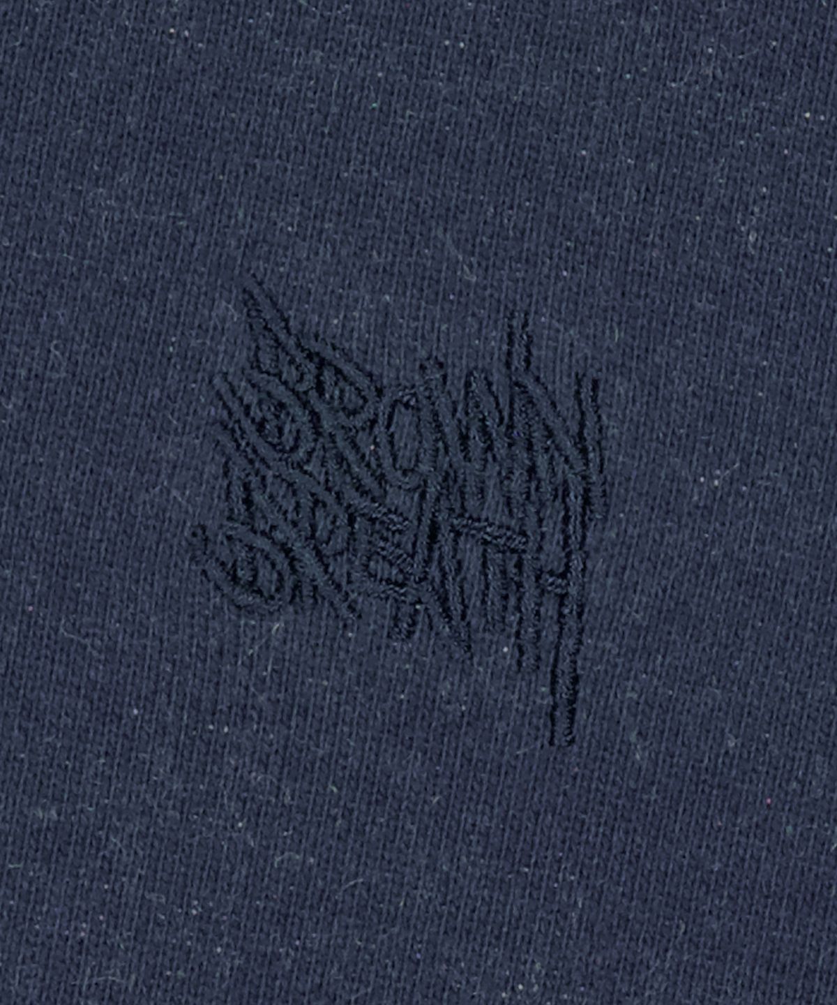 브라운브레스(BROWNBREATH) TAG RAW-EDGE CREWNECK