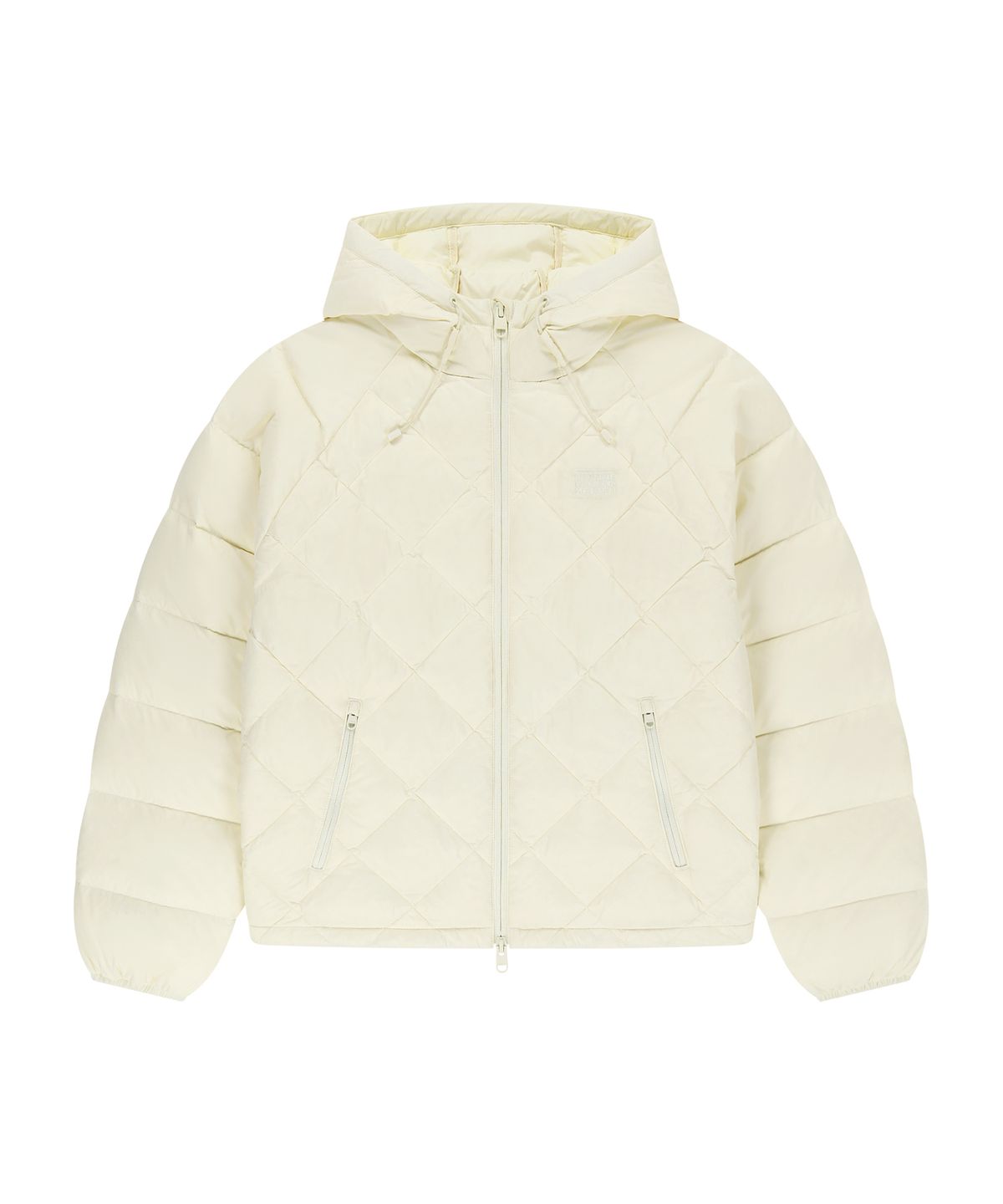 마리떼 프랑소와 저버(MARITHÉ + FRANҪOIS GIRBAUD) W HOODED LIGHTWEIGHT DOWN JACKET ivory