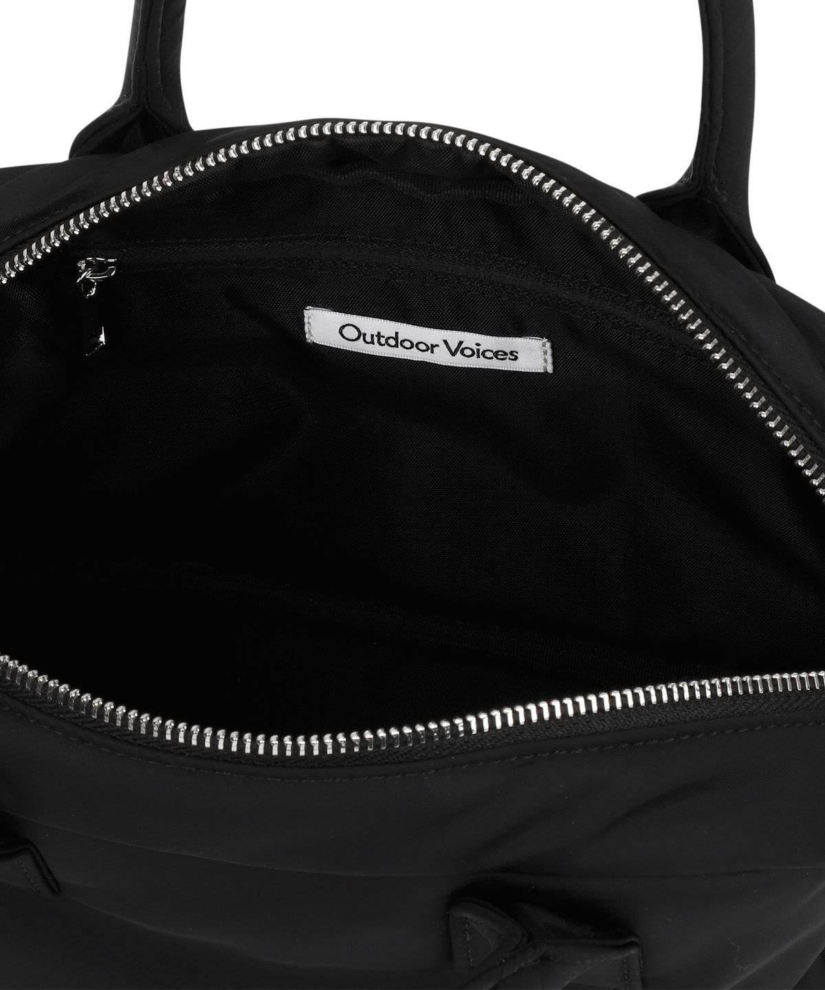아웃도어 보이스(OUTDOOR VOICES) MERCER PADDED TOTE BAG (BLACK)