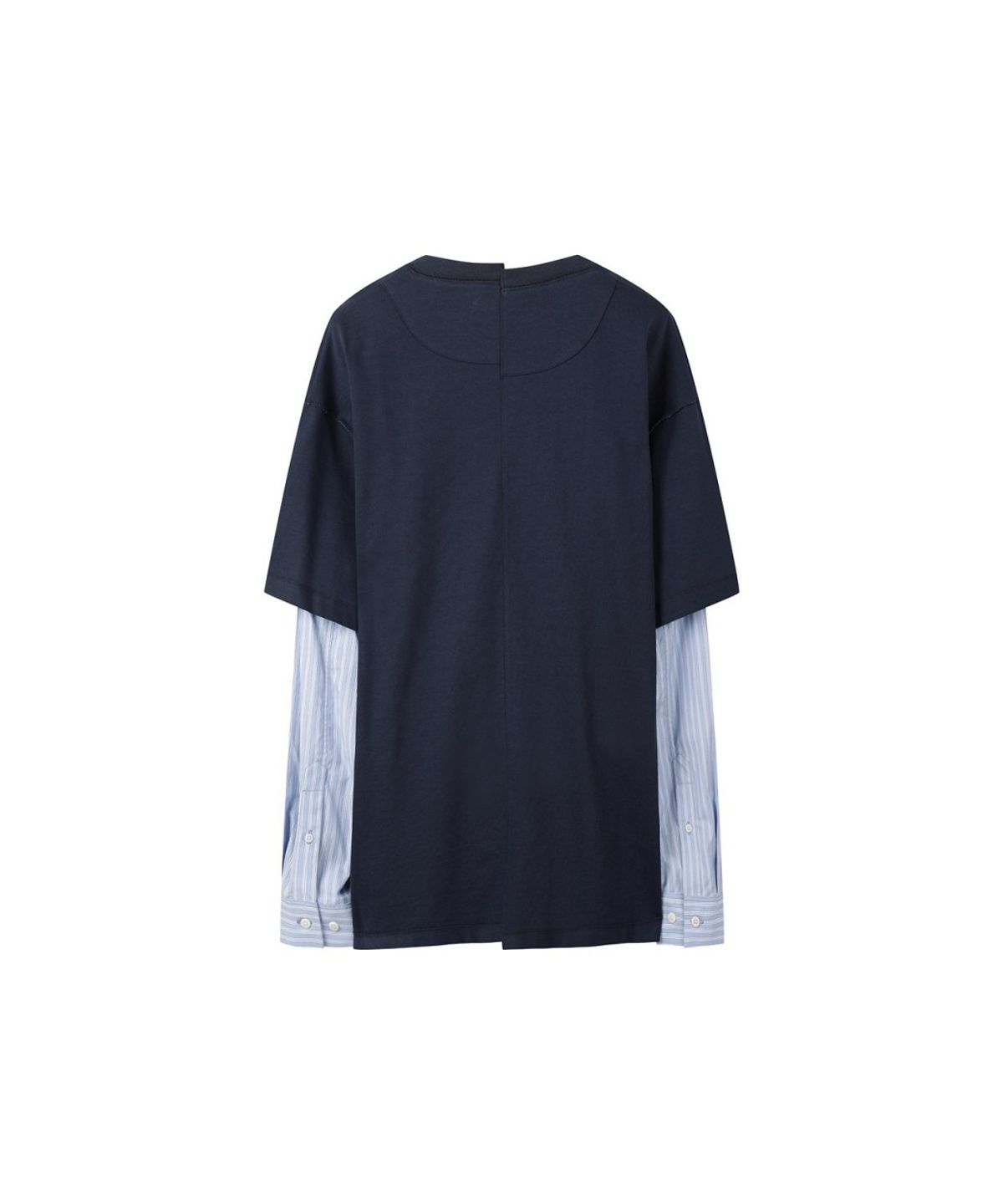 래코드(RECODE) Layered Shirt-Sleeve Tee RQTAA26523NYX