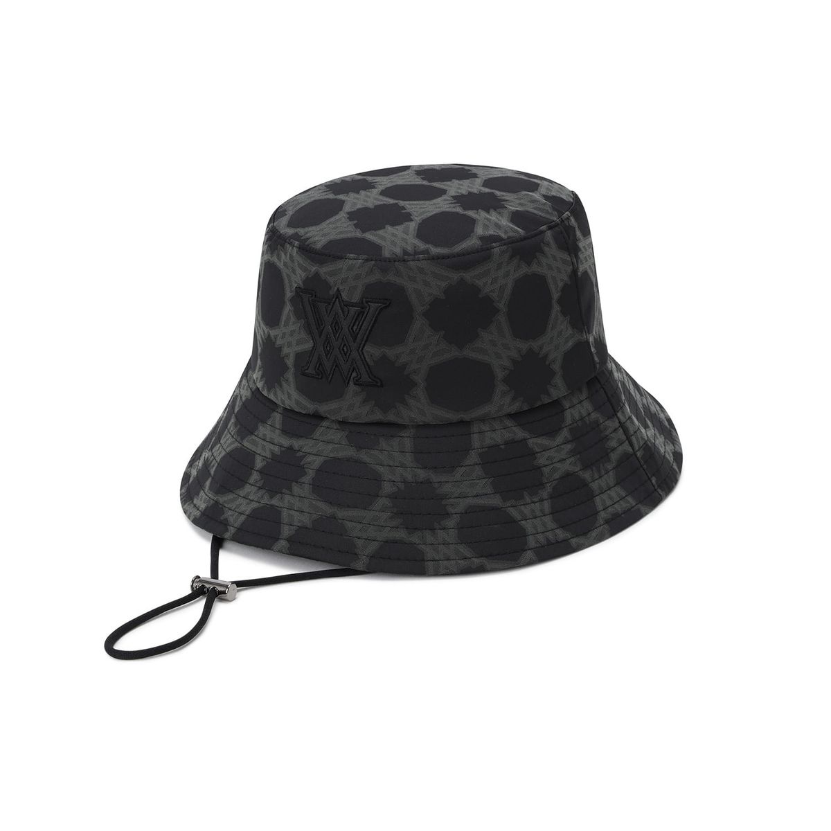 어뉴골프(ANEW GOLF) UNI SEASONAL PATTERN BUCKET HAT_BK