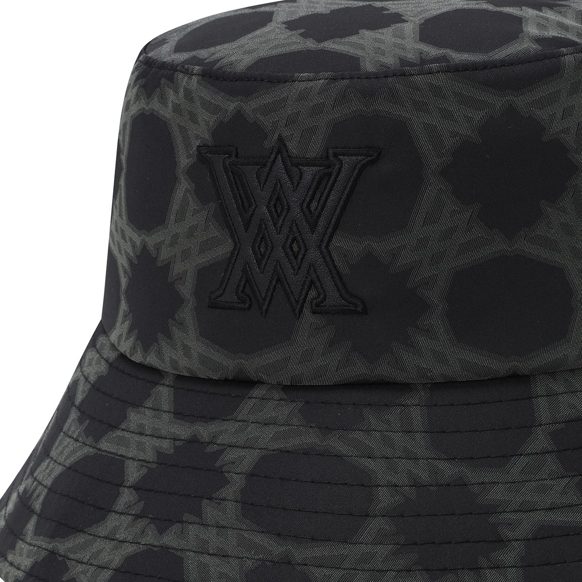 어뉴골프(ANEW GOLF) UNI SEASONAL PATTERN BUCKET HAT_BK
