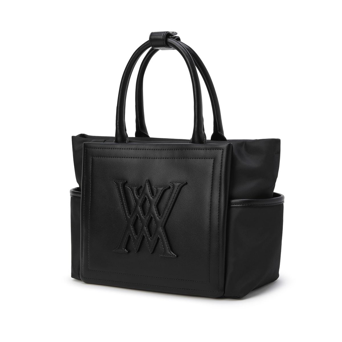 어뉴골프(ANEW GOLF) WOMEN TWO TONE TOTE BAG_BK