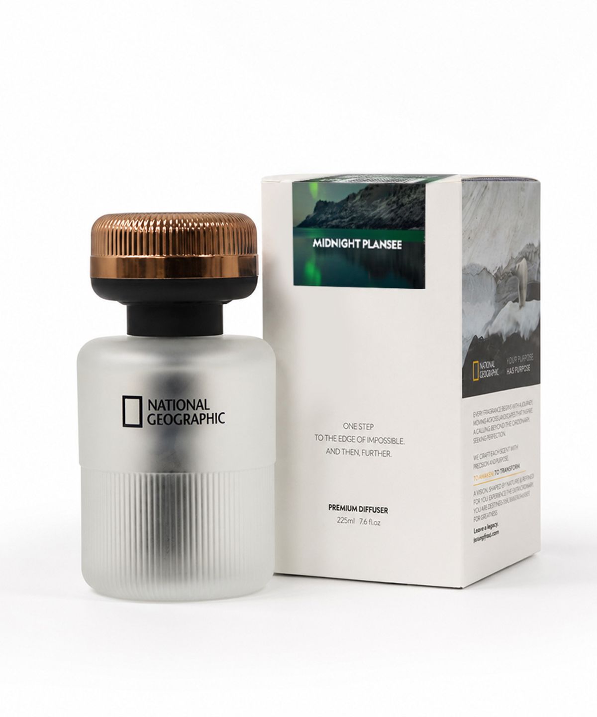 내셔널지오그래픽 프래그런스(NATIONAL GEOGRAPHIC FRAGRANCE) 내셔널지오그래픽 프리미엄 멤브레인 차량용 디퓨저 , 225ml, 1개