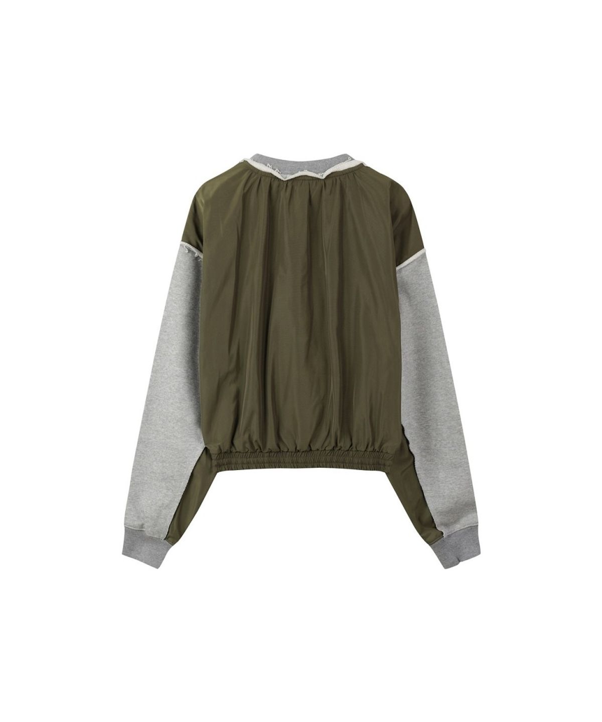 래코드(RECODE) Back Trouser Detail Sweatshirt RQTAA26526GYX