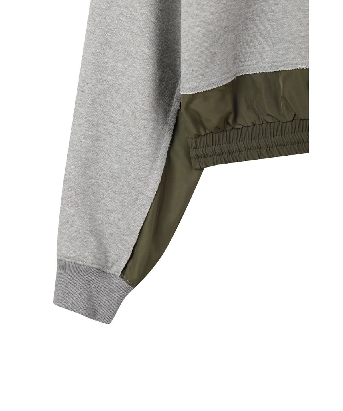 래코드(RECODE) Back Trouser Detail Sweatshirt RQTAA26526GYX