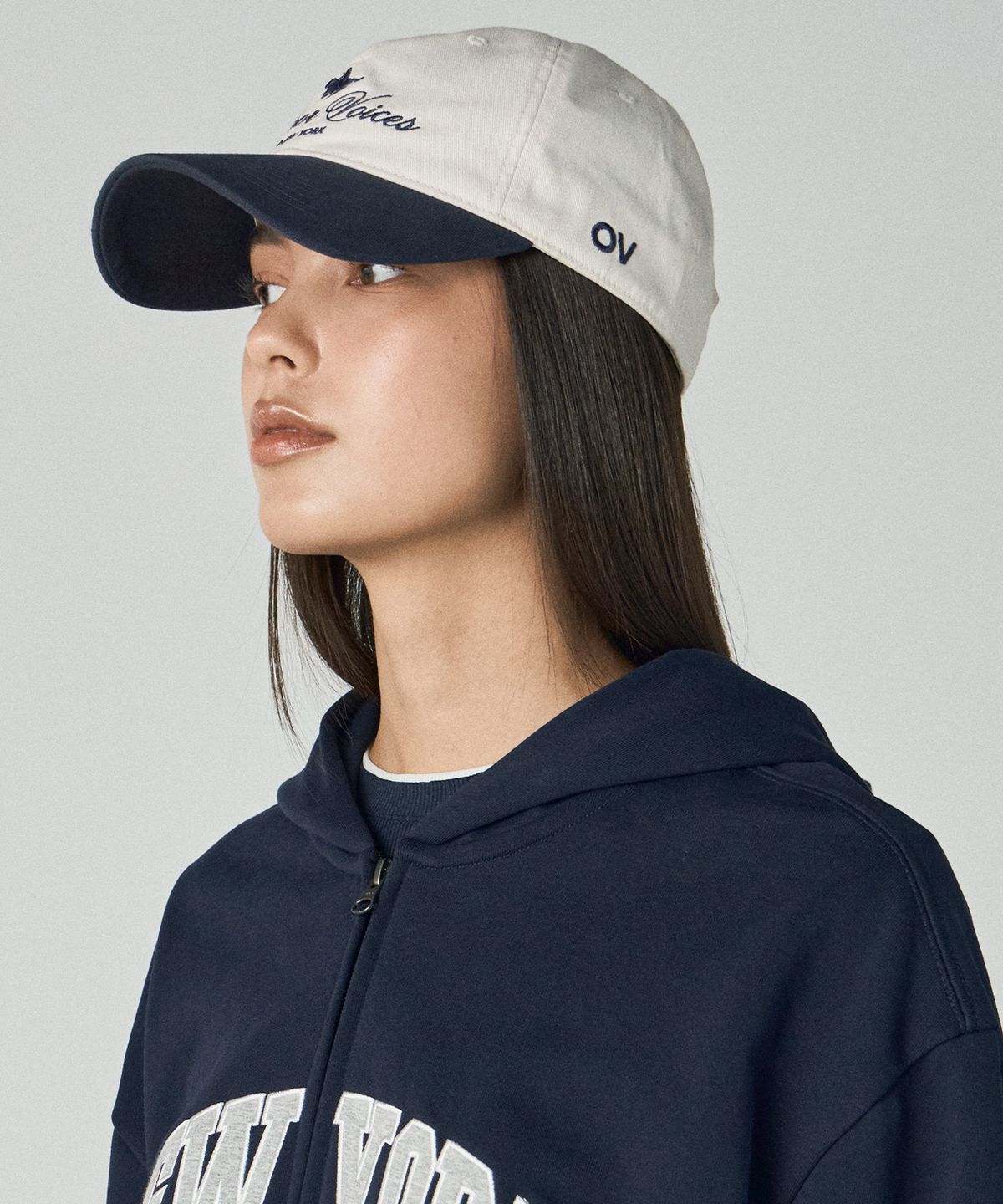 아웃도어 보이스(OUTDOOR VOICES) HORSE RIDING CLUB BALL CAP (IVORY)