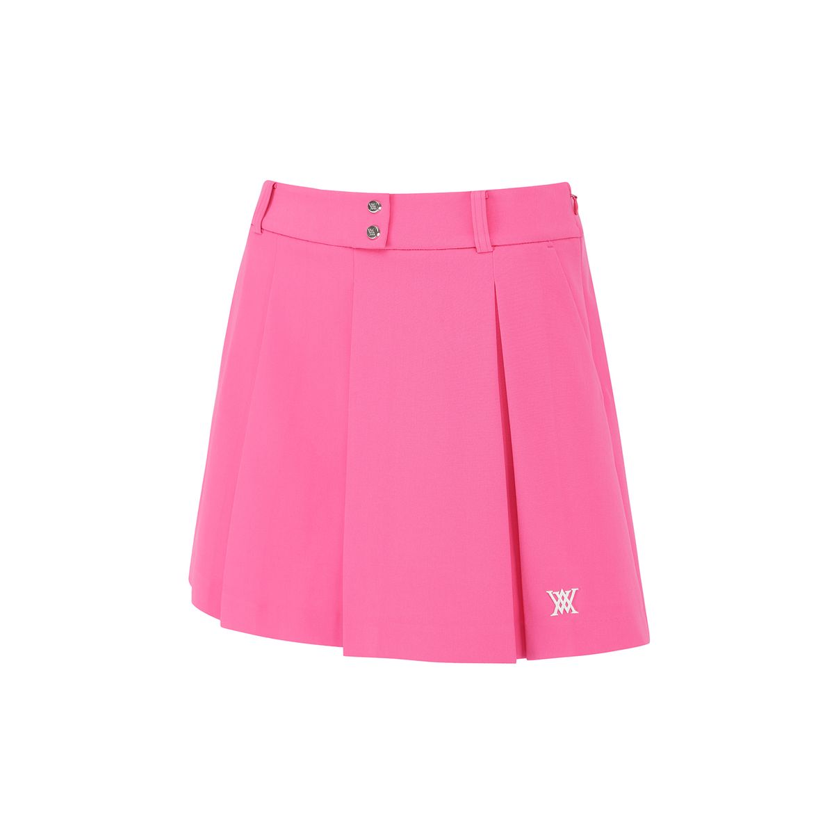 어뉴골프(ANEW GOLF) WOMEN PLEATED HALF PANTS_HP