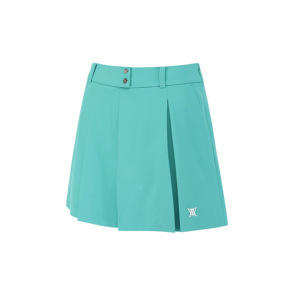 어뉴골프(ANEW GOLF) WOMEN PLEATED HALF PANTS_AB