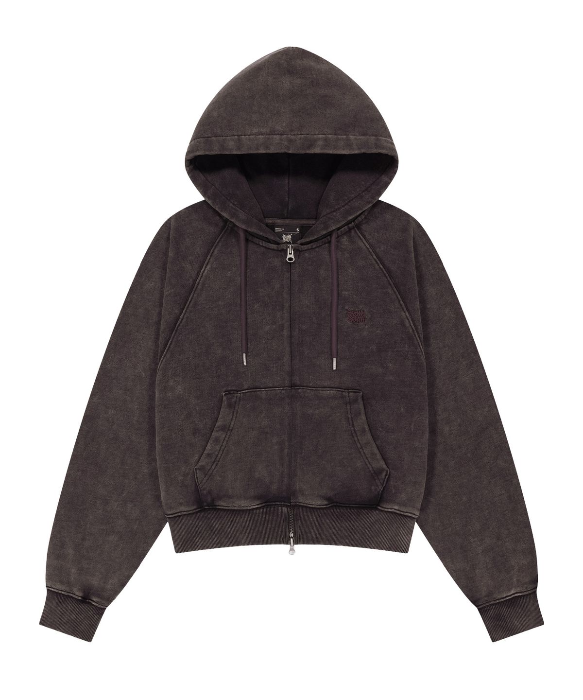 브라운브레스(BROWNBREATH) W TAG DIRTY HOOD ZIP UP  (3colors)