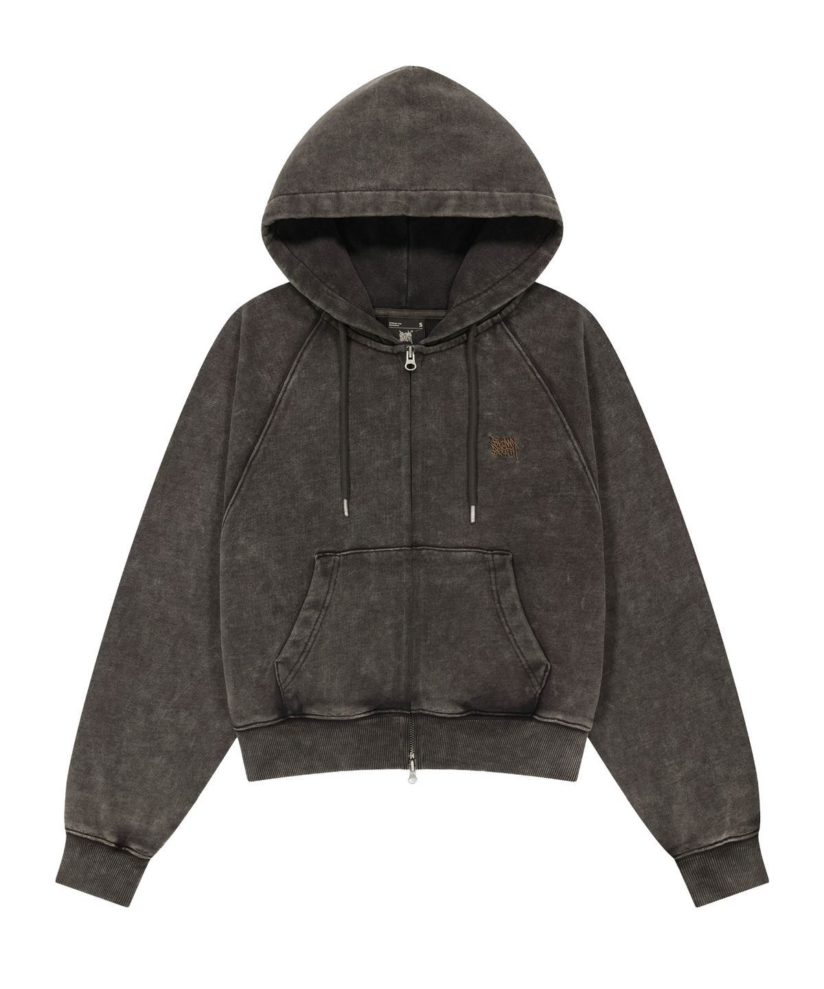 브라운브레스(BROWNBREATH) W TAG DIRTY HOOD ZIP UP  (3colors)