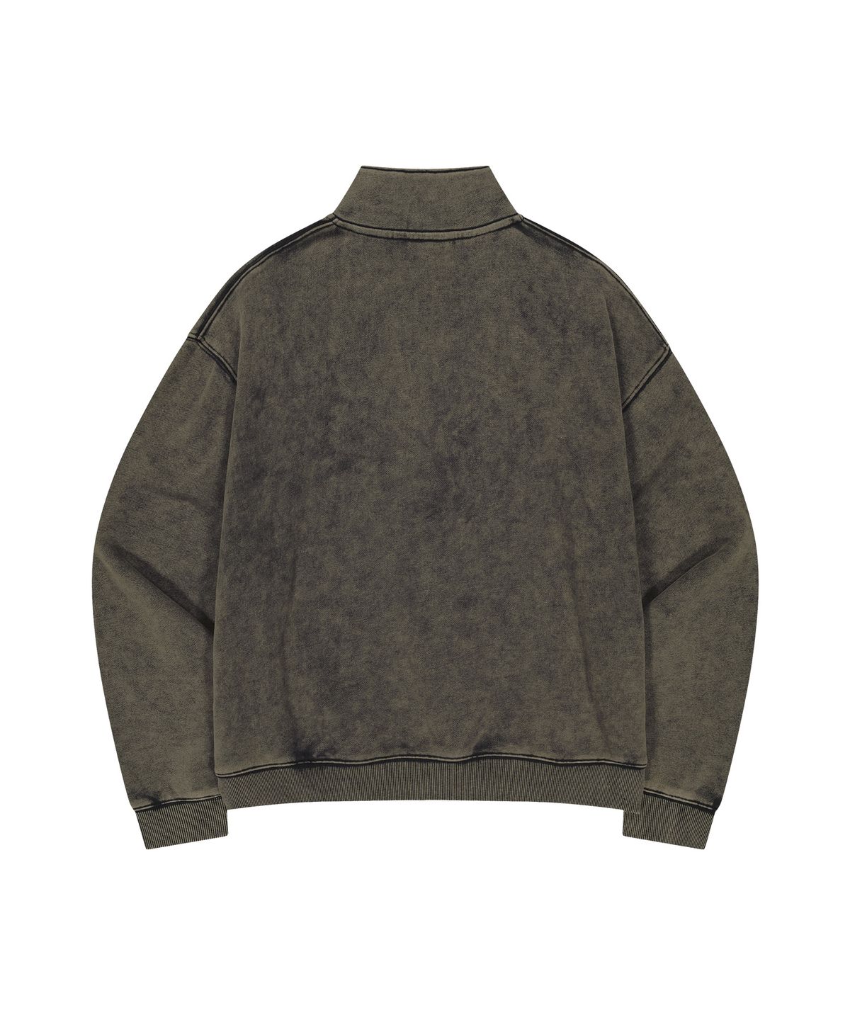 브라운브레스(BROWNBREATH) STONE WASHING HALFZIP  (2colors)