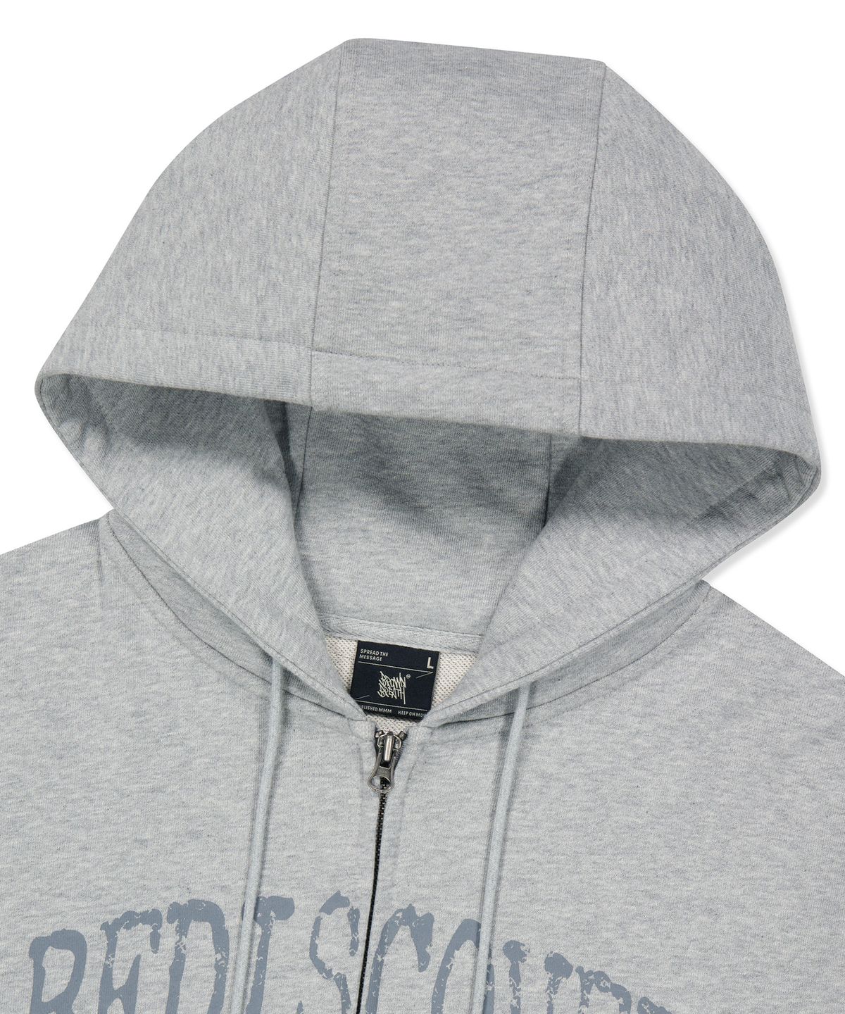 브라운브레스(BROWNBREATH) BB LOGO VINTAGE CRUSH HOOD ZIP UP (2colors)