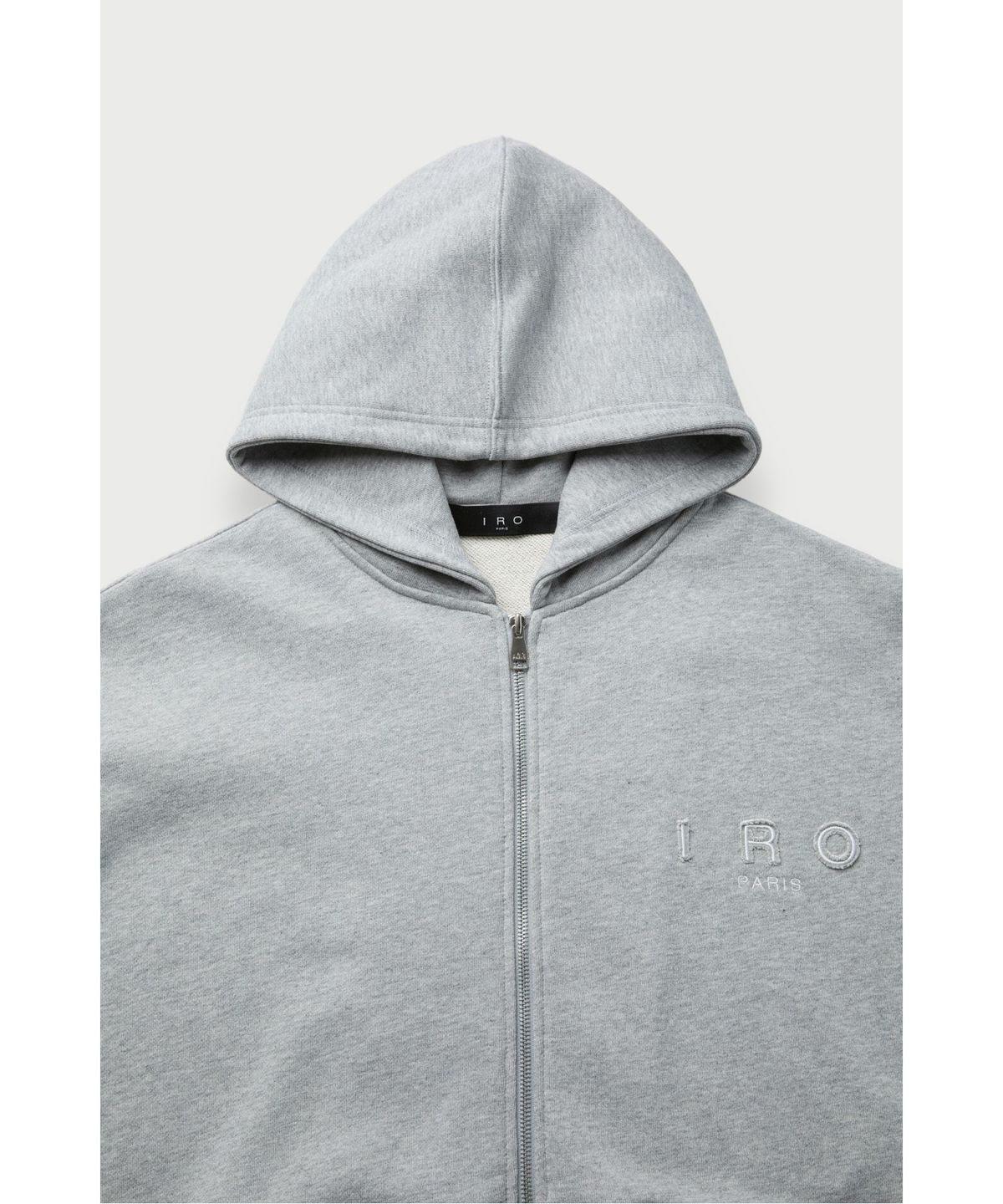 이로(IRO) Cruche 베이직 로고 후드 집업 IQTSX26753GYX