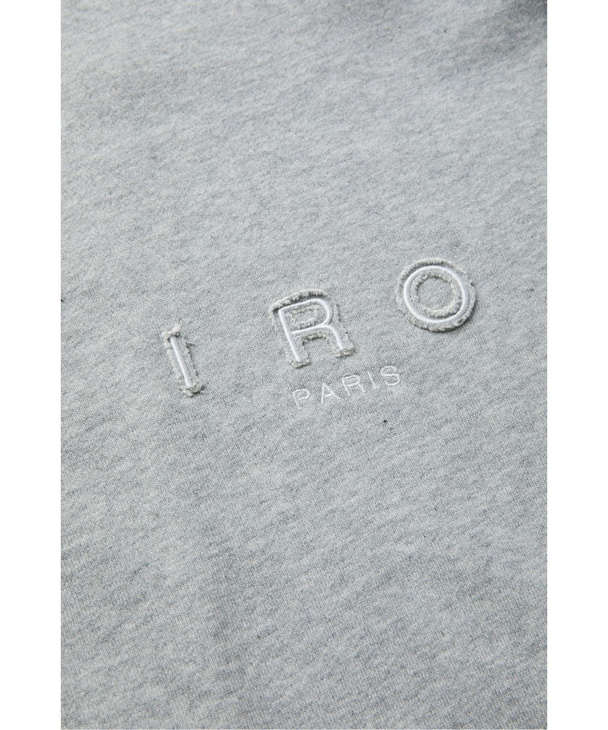 이로(IRO) Cruche 베이직 로고 후드 집업 IQTSX26753GYX