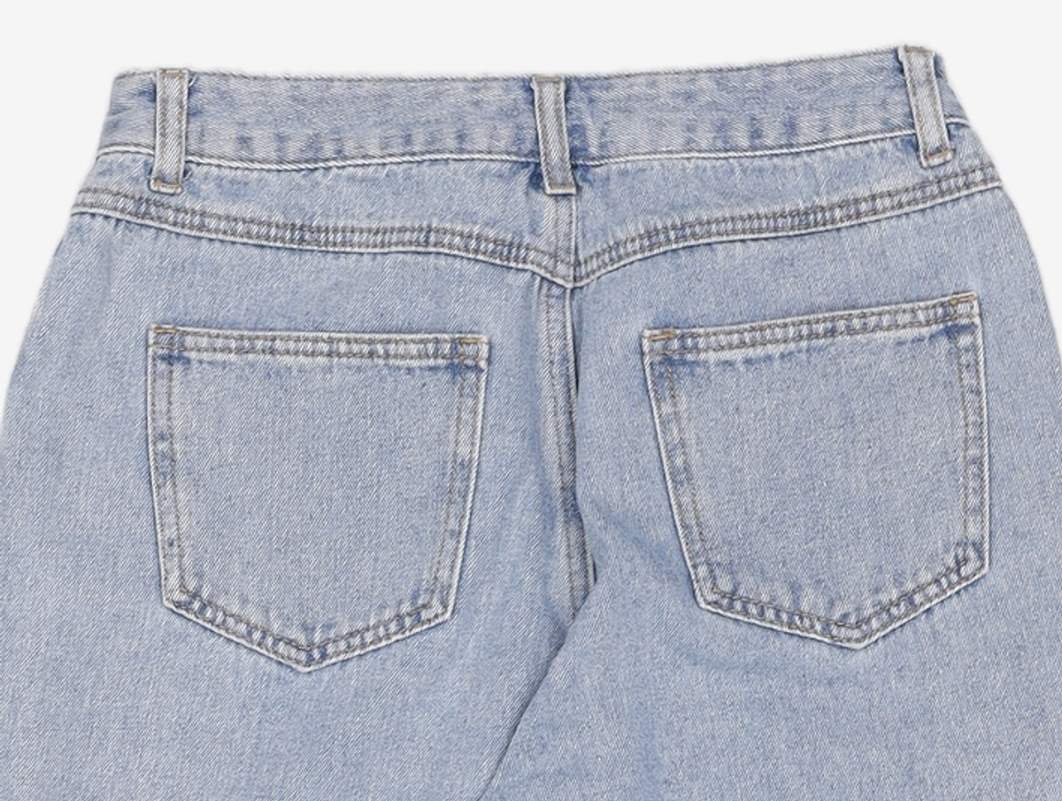미쏘(MIXXO) 넓은일자핏 데님 MIWTJC428J 26