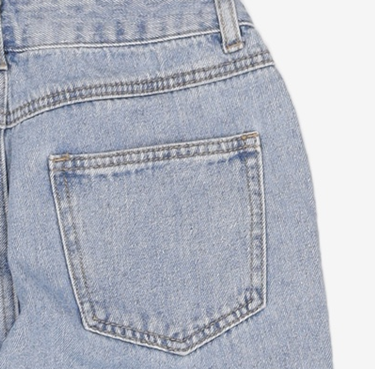 미쏘(MIXXO) 넓은일자핏 데님 MIWTJC428J 26