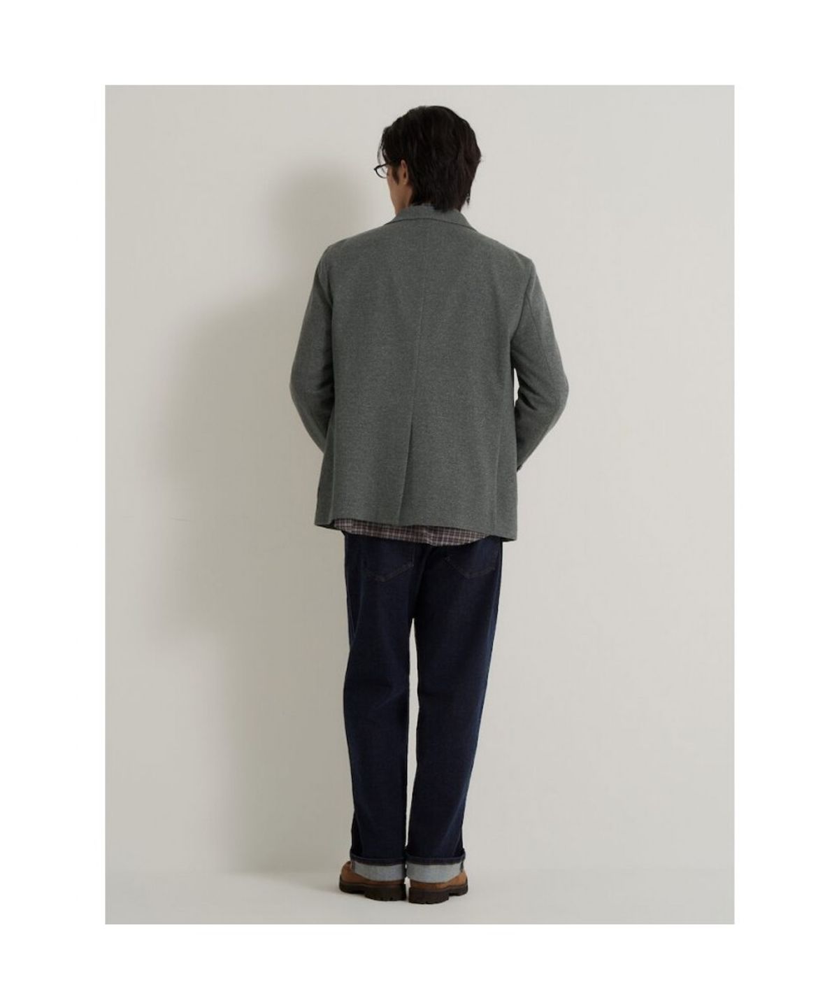 빈폴 멘(BEANPOLE MEN) 트윌 저지 재킷  그레이