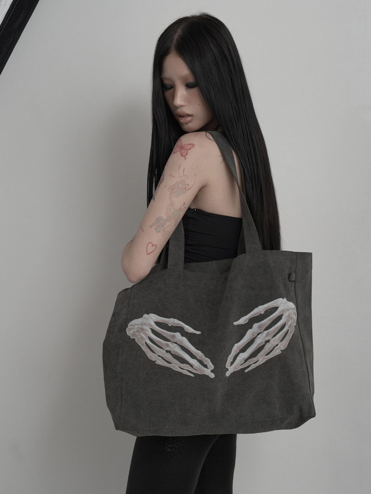 피넛루프(PEANUT LOOP) Specter Eco Bag Charcoal