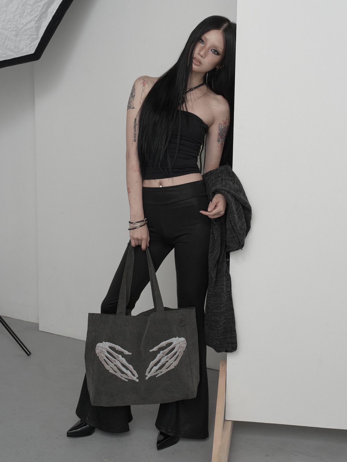 피넛루프(PEANUT LOOP) Specter Eco Bag Charcoal