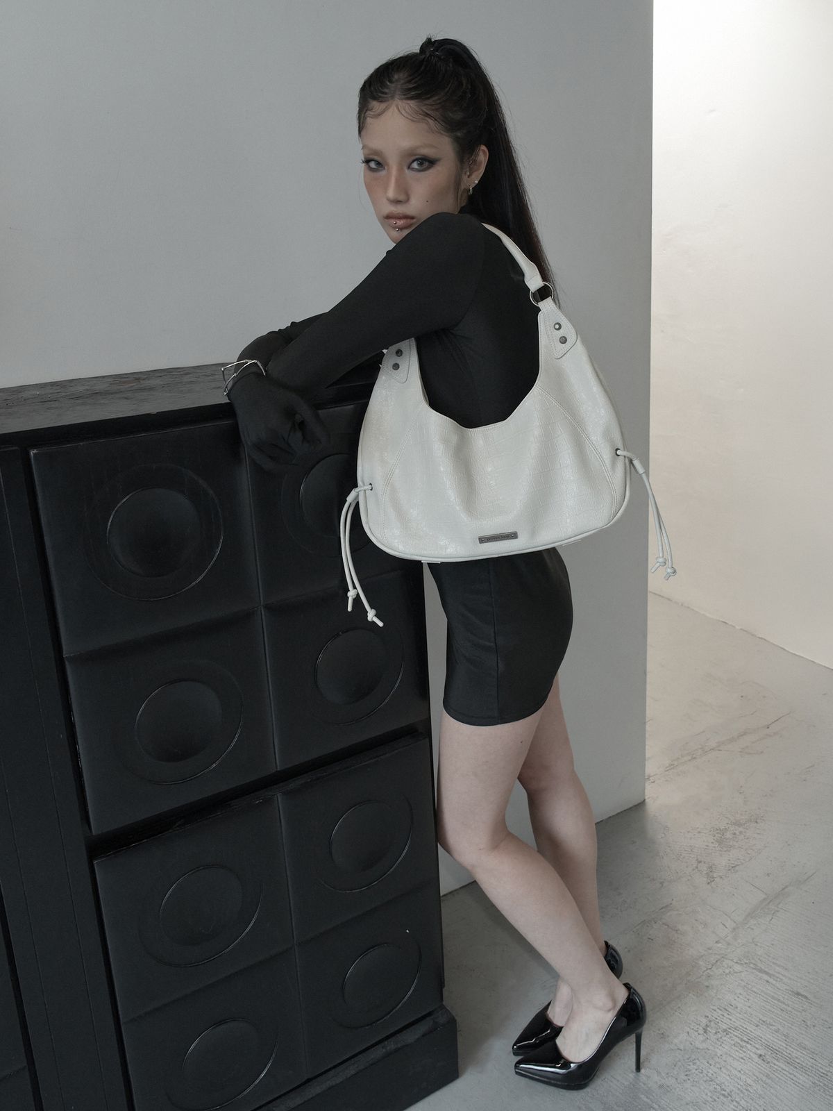피넛루프(PEANUT LOOP) Rio Loop bag Ivory