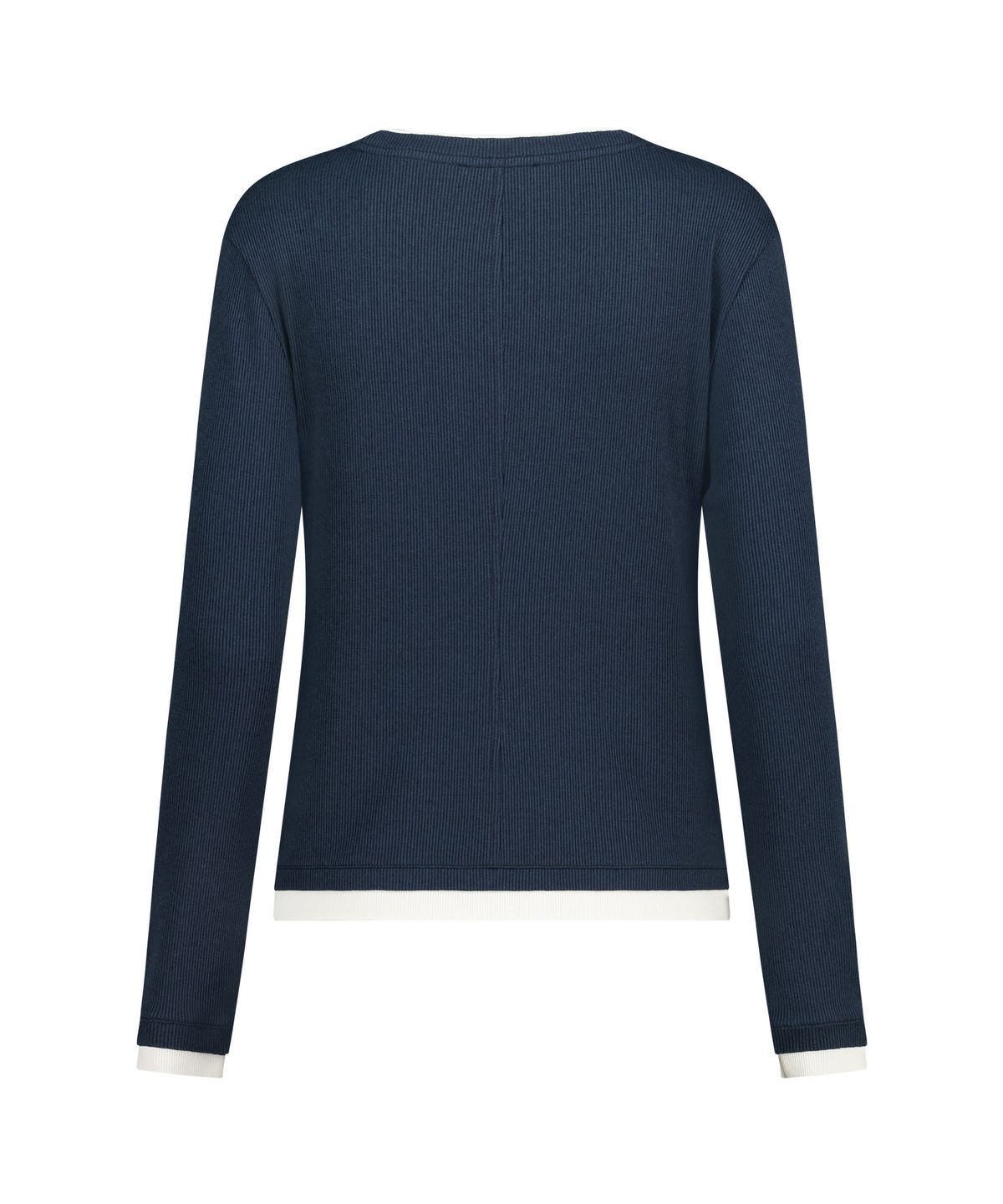 아웃도어 보이스(OUTDOOR VOICES) (W)LAYERED LONG SLEEVE TEE (NAVY)