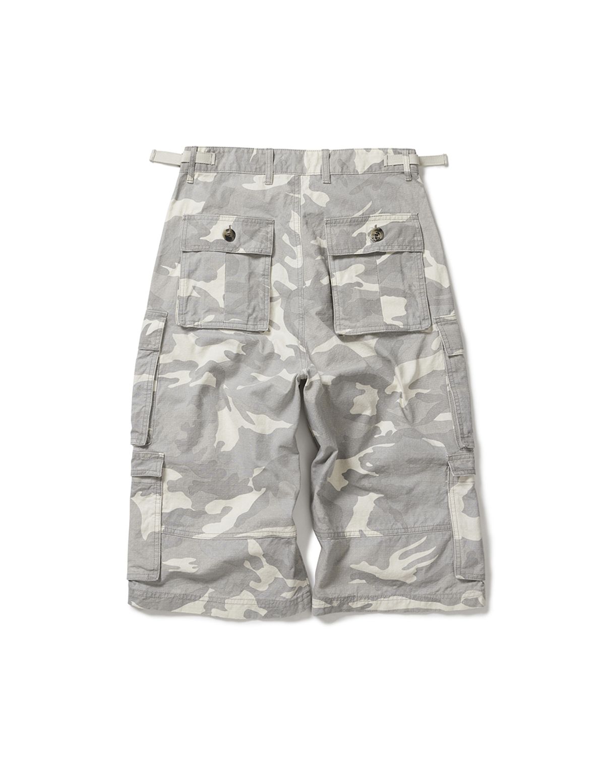 카락터(KARACTOR) Wanderer cargo bermuda pants / Stone camo