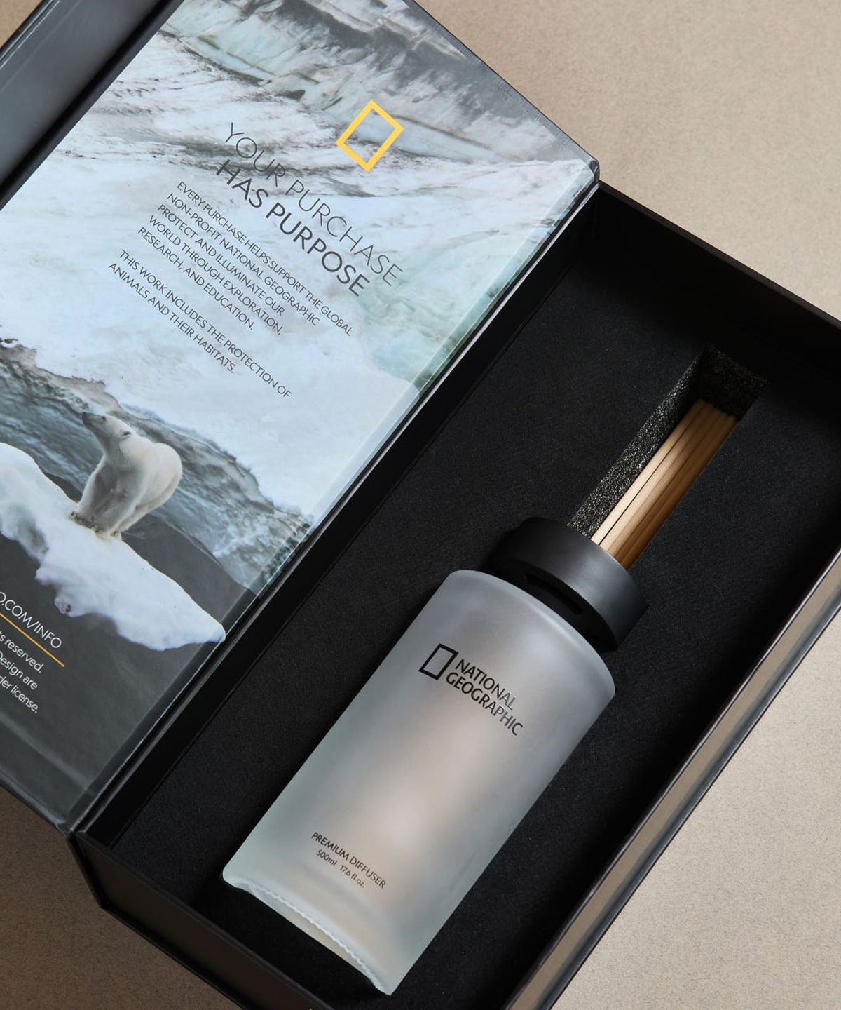 내셔널지오그래픽 프래그런스(NATIONAL GEOGRAPHIC FRAGRANCE) 내셔널지오그래픽 프리미엄 디퓨저, 500ml, 1개