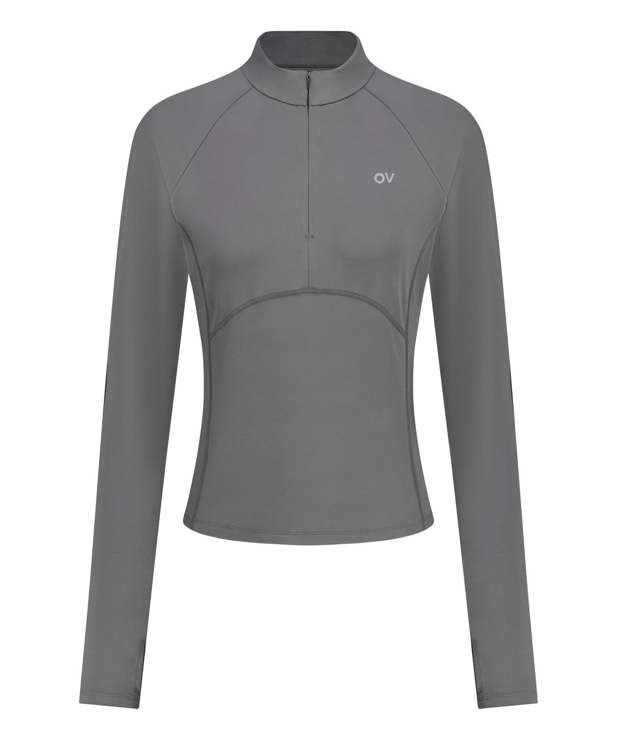 아웃도어 보이스(OUTDOOR VOICES) (W)Technol-OV COMFY FLEX HALF ZIP UP (CHARCOAL)