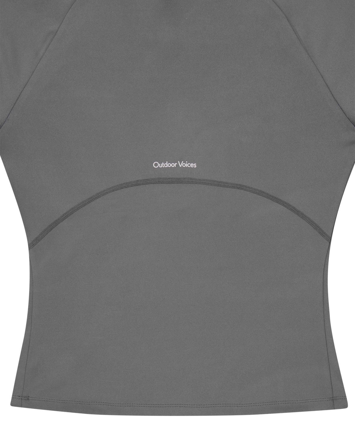 아웃도어 보이스(OUTDOOR VOICES) (W)Technol-OV COMFY FLEX HALF ZIP UP (CHARCOAL)