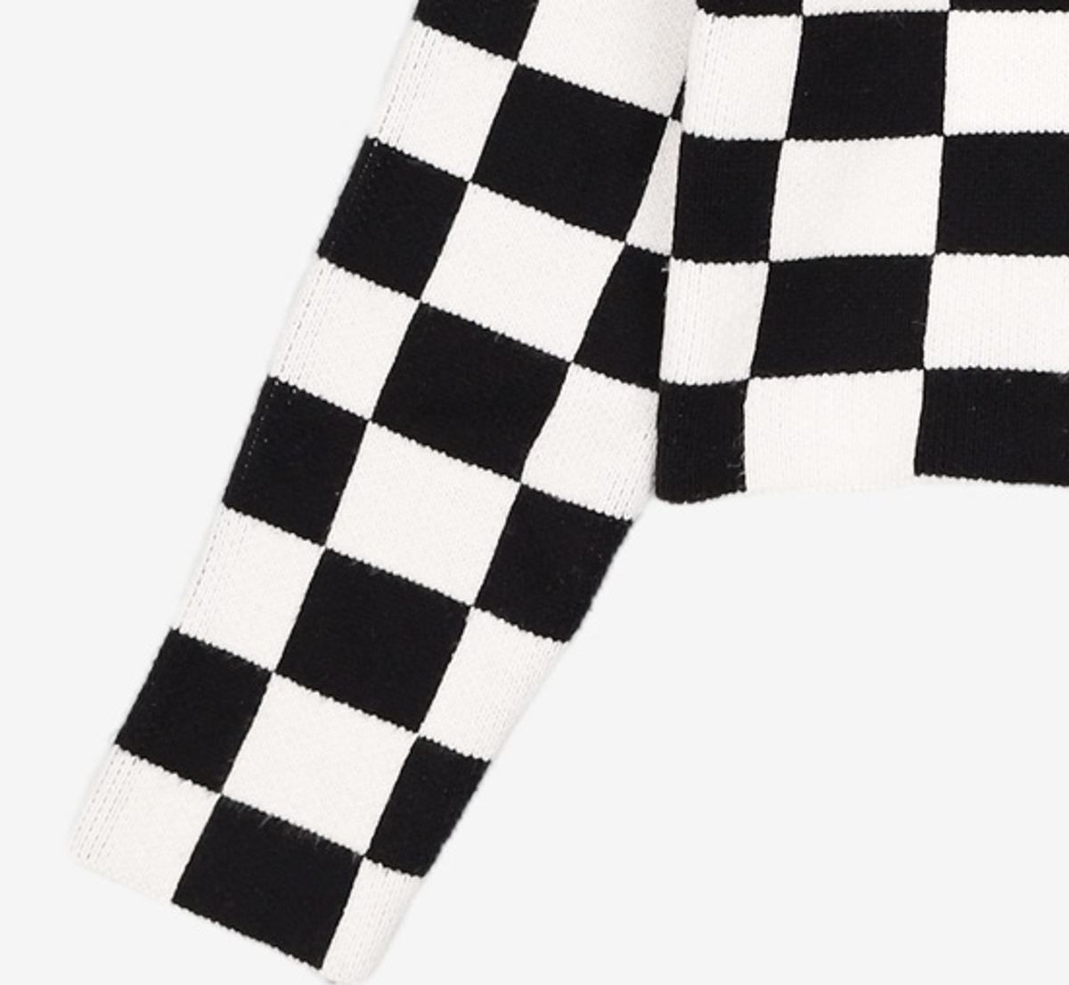 미쏘(MIXXO) 카라넥 체크 가디건 MIWCKCV25T S
