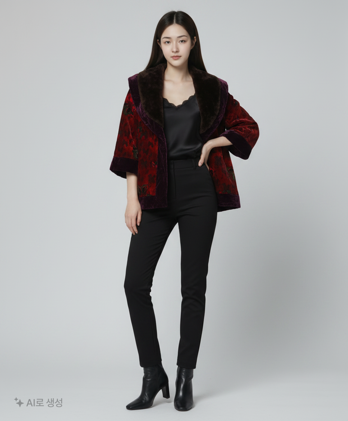 겐조(KENZO) 무스탕/퍼 S