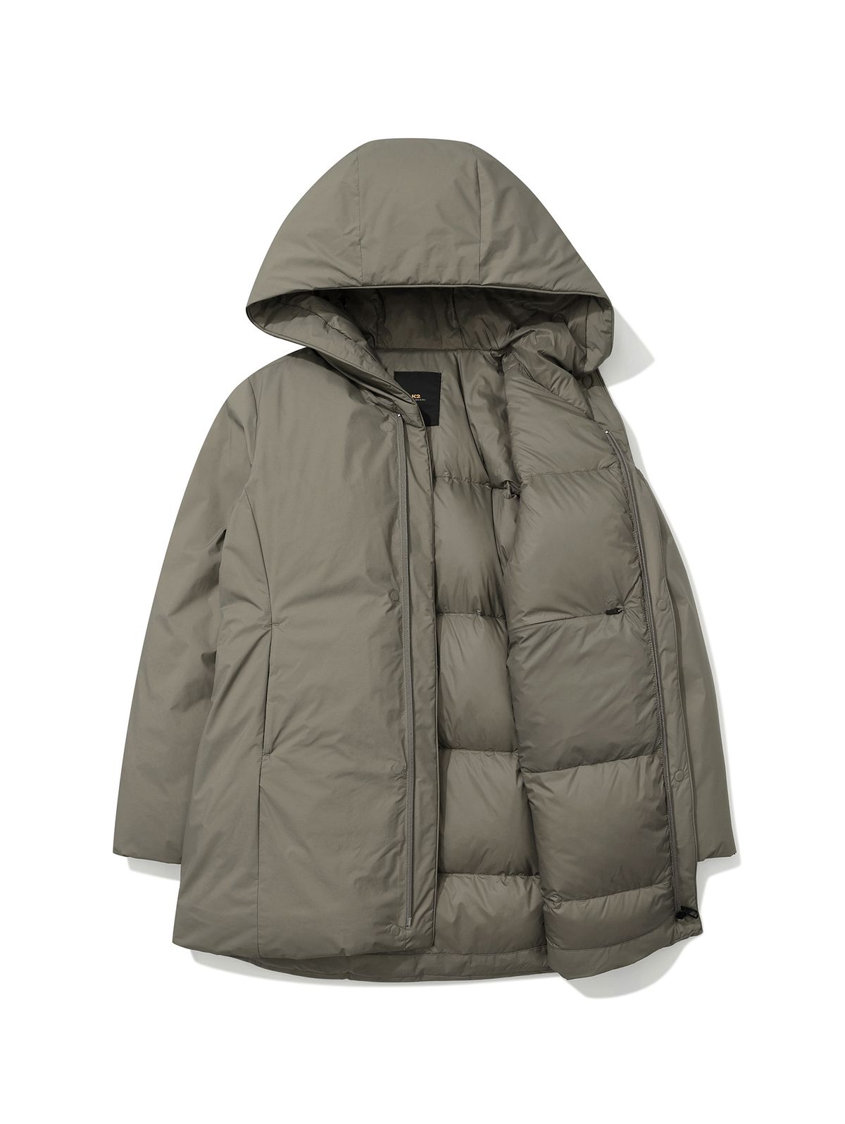 케이투(K2) GOLDEN K95 에끌레어(ECLAIR) COAT W_DARK KHAKI GREY