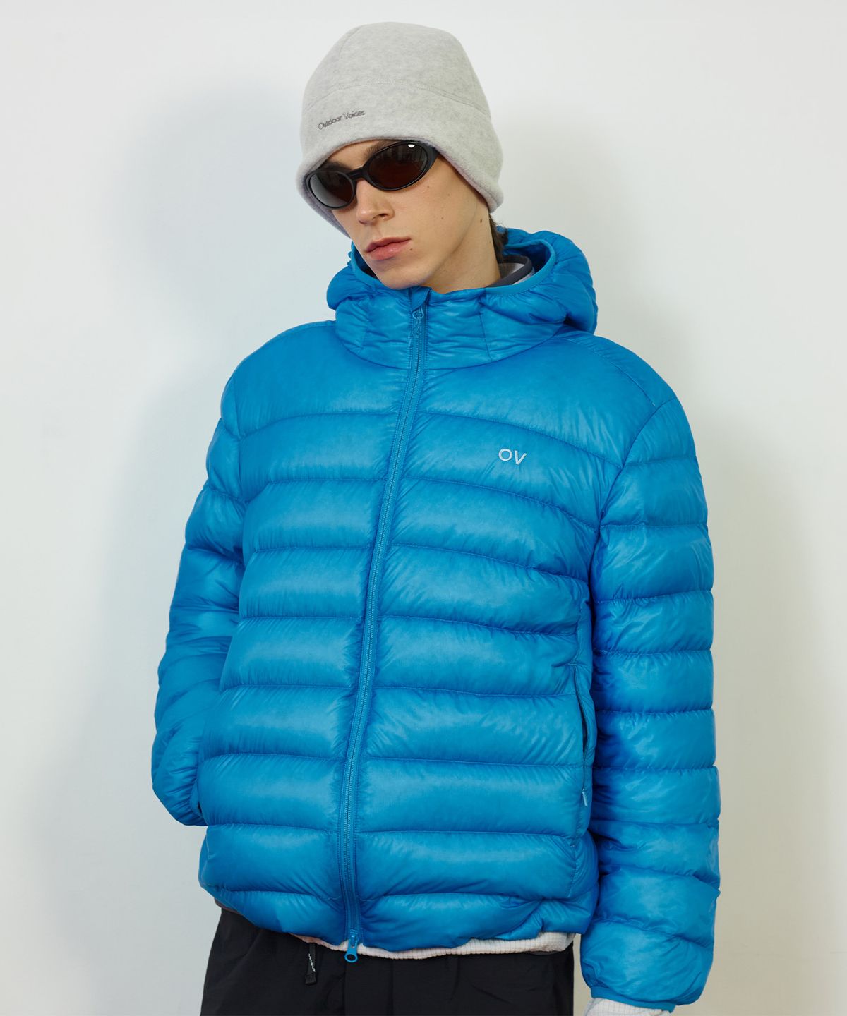 아웃도어 보이스(OUTDOOR VOICES) Technol-OV ULTRA LIGHTWEIGHT DOWN JACKET (BLUE)