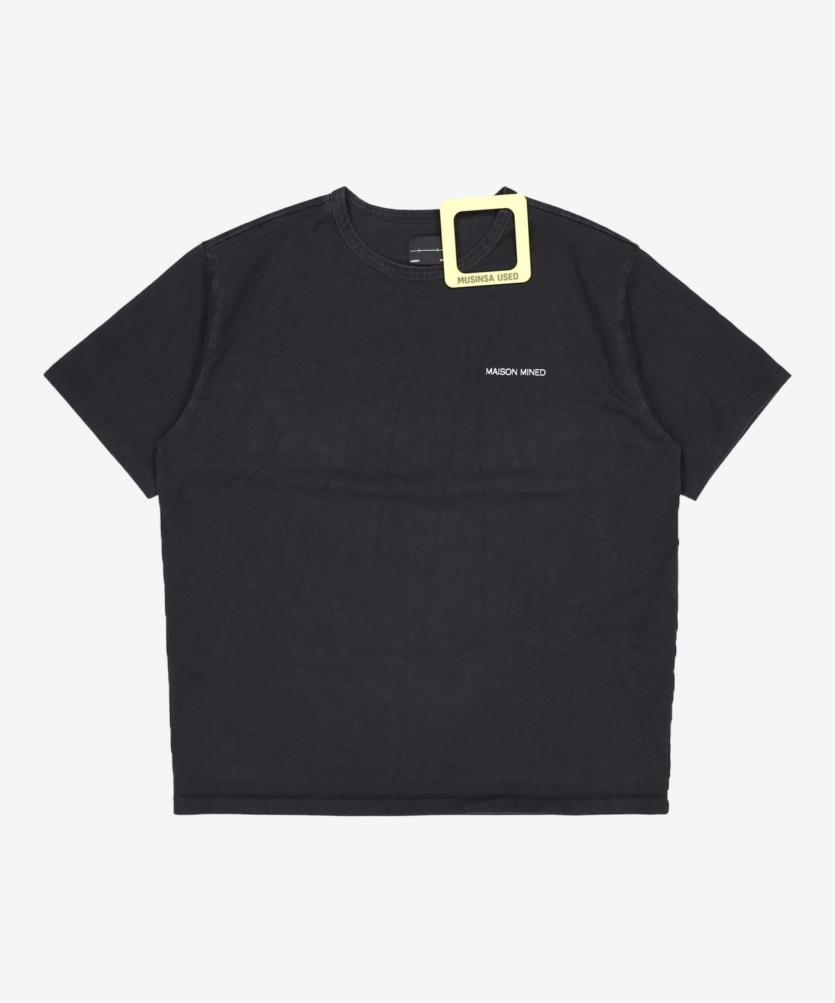 메종미네드(MAISON MINED) [2PACK] SMALL LOGO HALF SLEEVE L