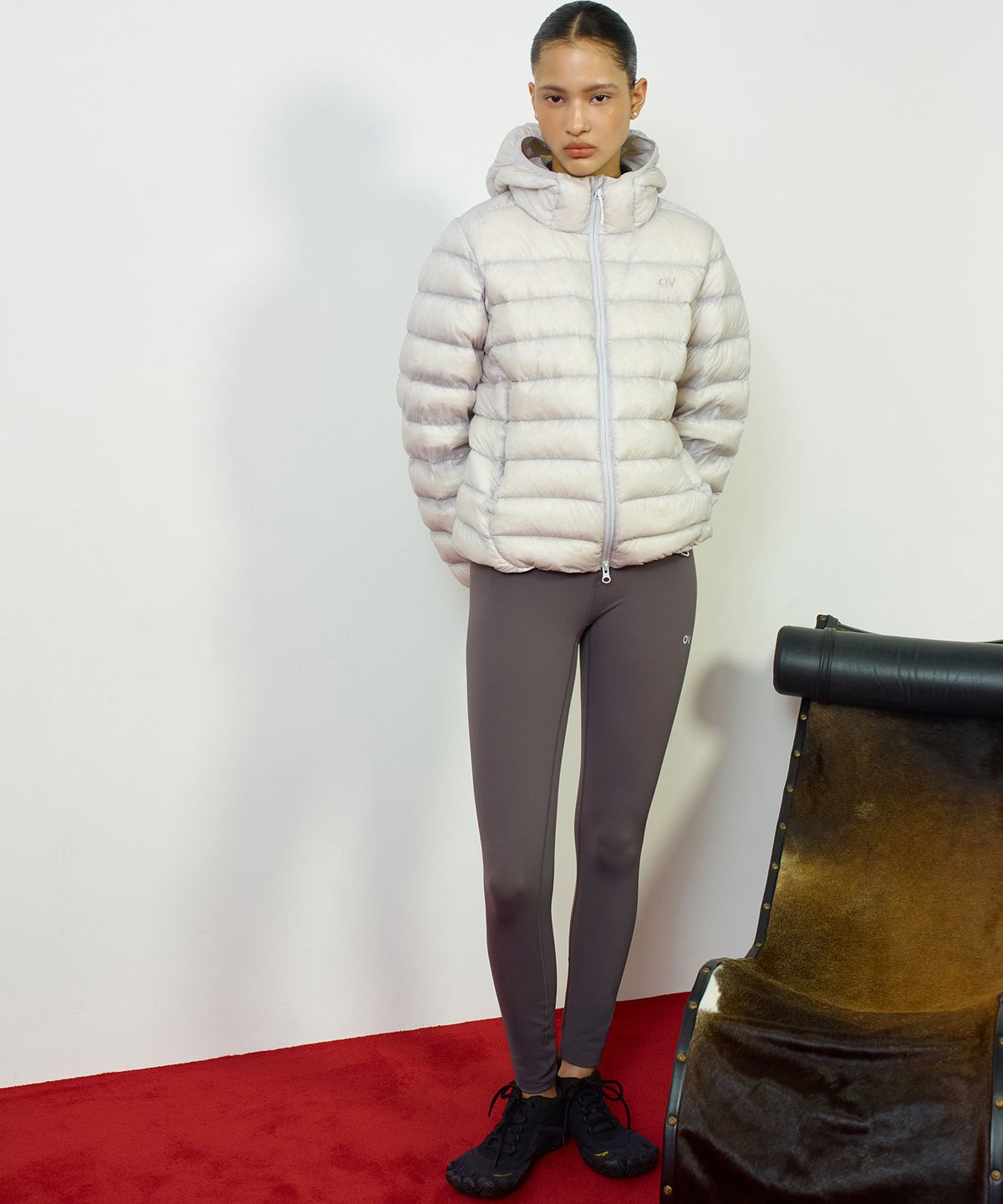 아웃도어 보이스(OUTDOOR VOICES) Technol-OV ULTRA LIGHTWEIGHT DOWN JACKET (LIGHT GRAY)