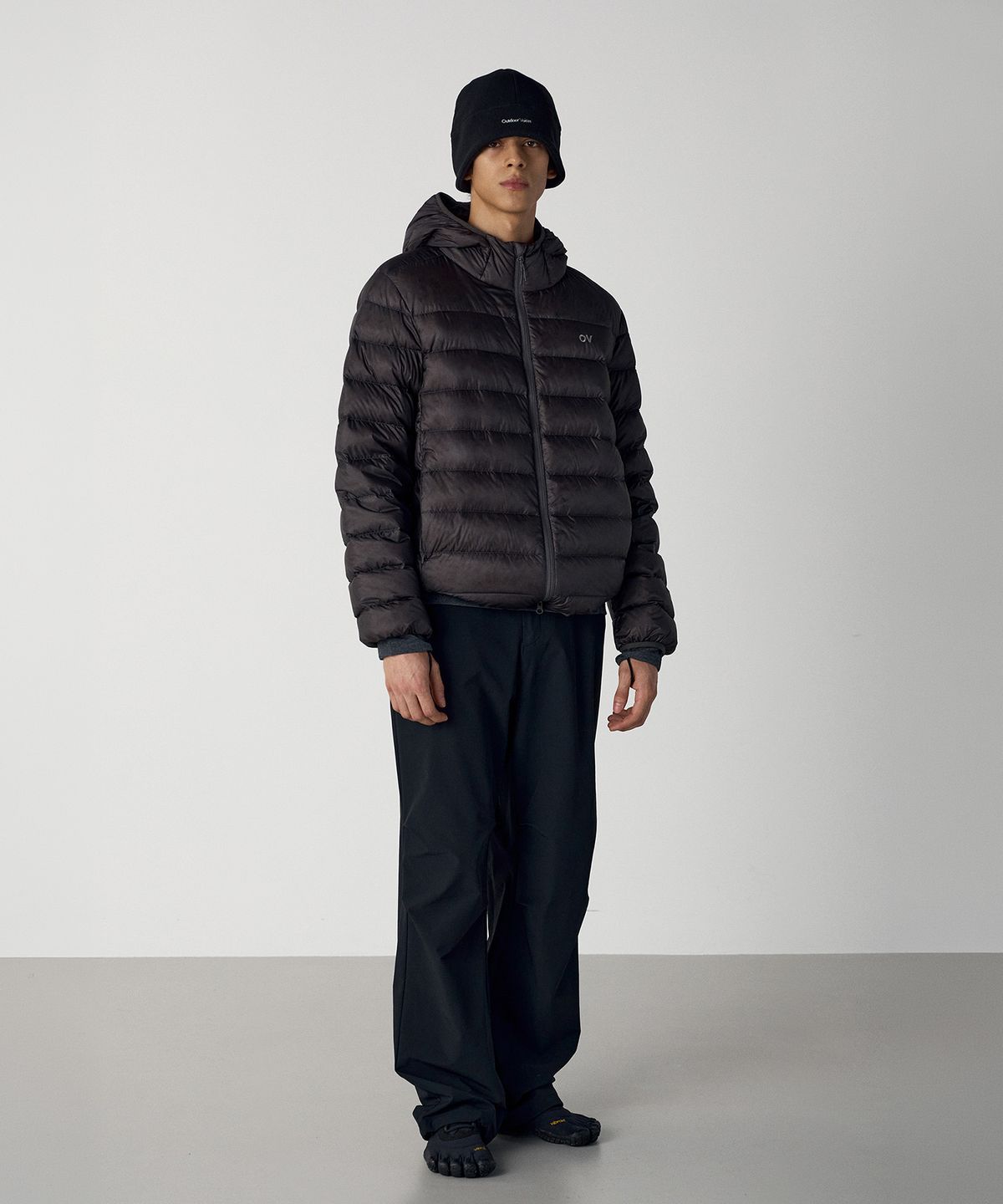 아웃도어 보이스(OUTDOOR VOICES) Technol-OV ULTRA LIGHTWEIGHT DOWN JACKET (CHARCOAL)