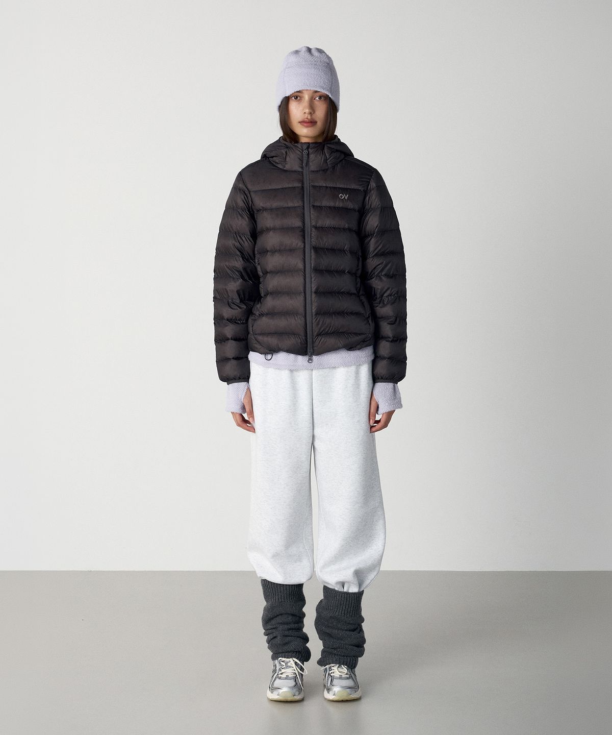아웃도어 보이스(OUTDOOR VOICES) Technol-OV ULTRA LIGHTWEIGHT DOWN JACKET (CHARCOAL)